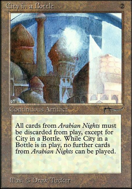 Featured card: City in a Bottle