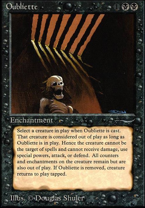 Featured card: Oubliette