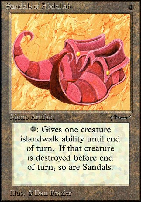 Featured card: Sandals of Abdallah