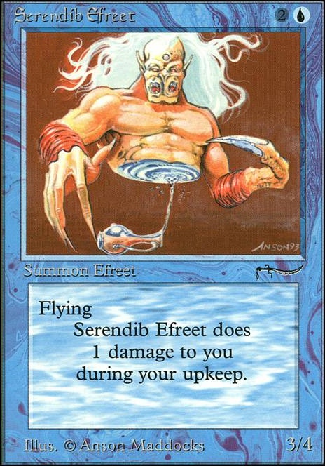 Serendib Efreet feature for UG Fliers (93/94)