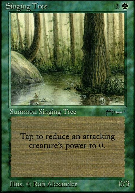 Featured card: Singing Tree