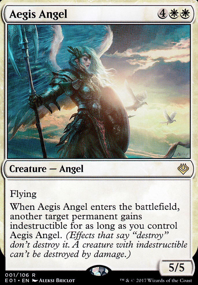 Aegis Angel feature for Mono White Angels