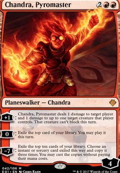 Chandra, Pyromaster feature for Izzet Frontier Prowess