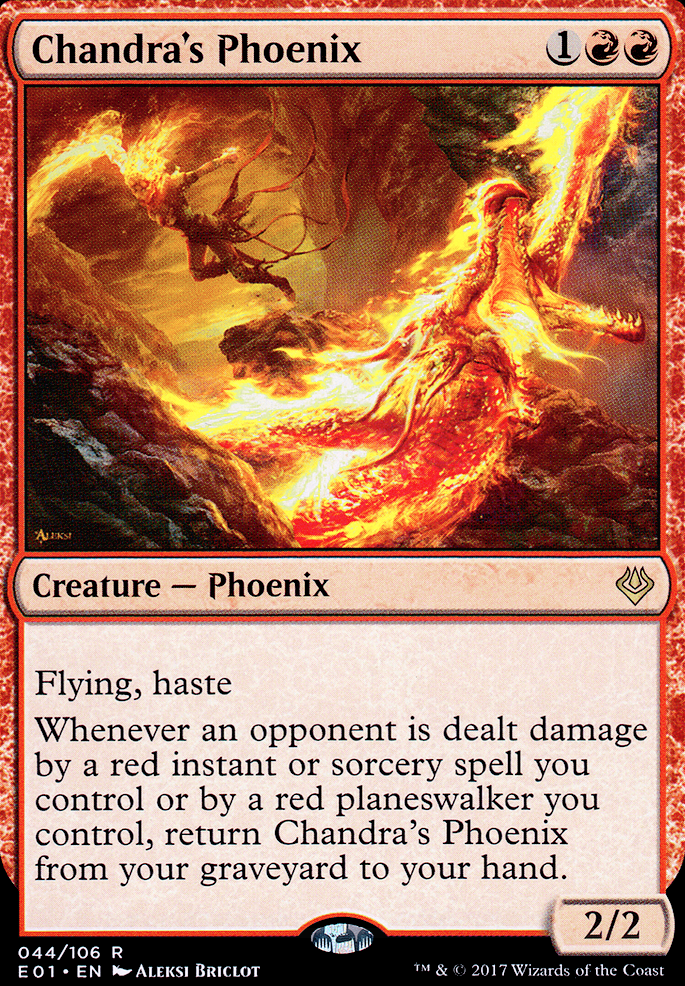 Featured card: Chandra's Phoenix