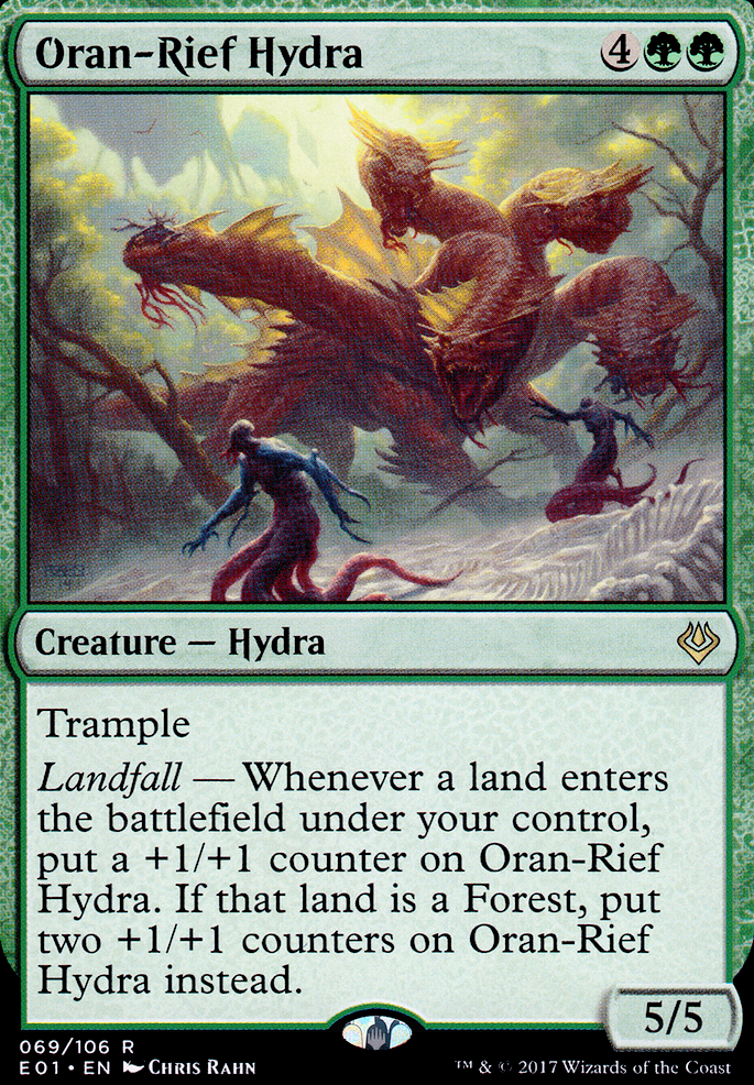 Oran-Rief Hydra feature for The Simic Gimmic