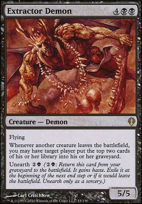 Featured card: Extractor Demon
