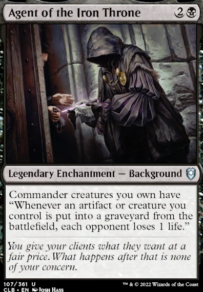 Agent of the Iron Throne feature for Friendship Ruiner [Pauper EDH][PDH]