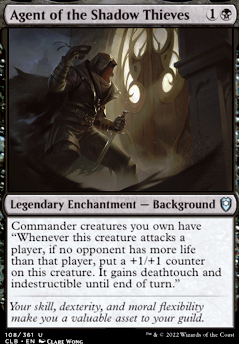 Agent of the Shadow Thieves feature for Deathtouch / Infect