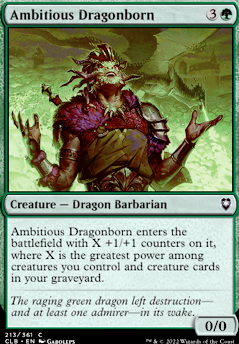 Featured card: Ambitious Dragonborn