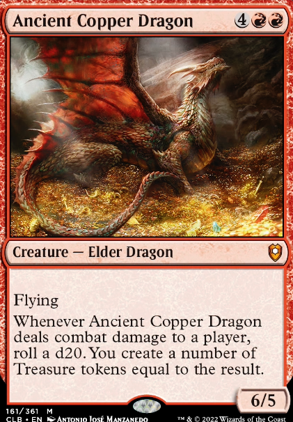 Ancient Copper Dragon feature for dragons