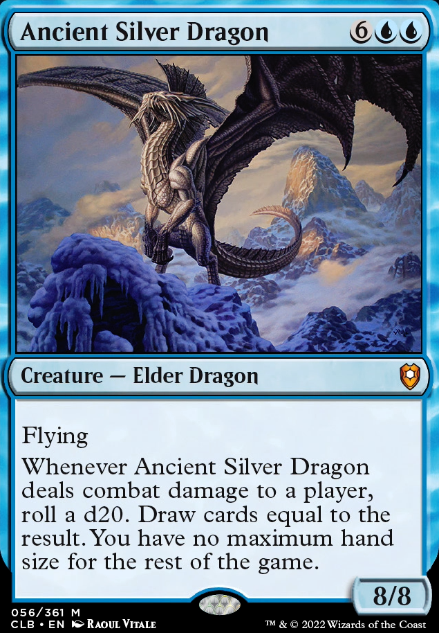 Ancient Silver Dragon feature for Critical Roll