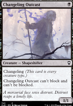 Changeling Outcast feature for changeling tribal