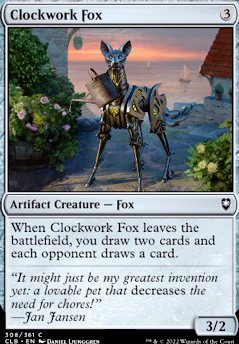 Featured card: Clockwork Fox