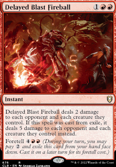 Delayed Blast Fireball feature for River Song EDH