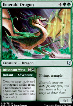 Commander: Emerald Dragon