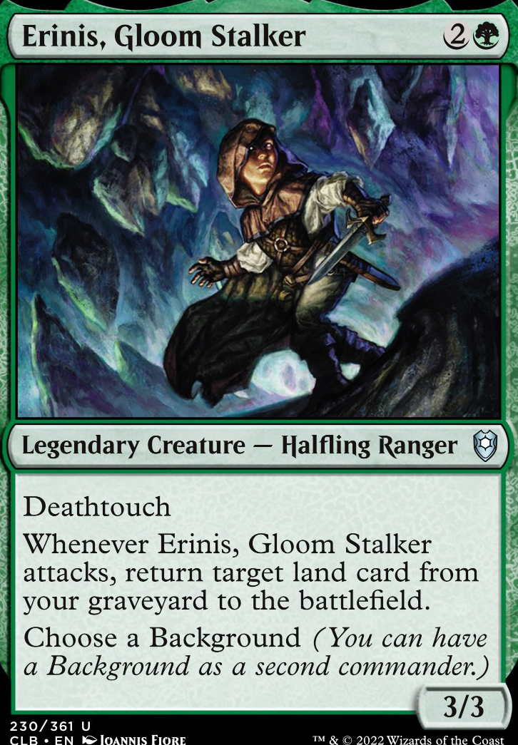 Commander: Erinis, Gloom Stalker