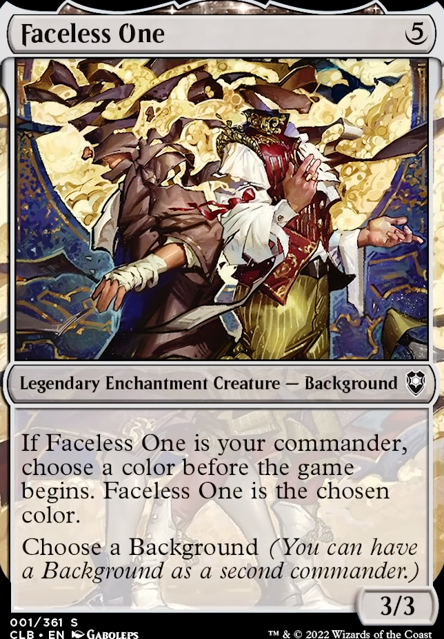 Featured card: Faceless One