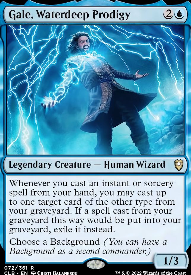 Featured card: Gale, Waterdeep Prodigy