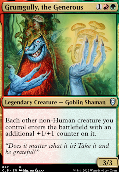 Grumgully, the Generous feature for (MAT Updated)Actively Managed Common/Uncommon cube