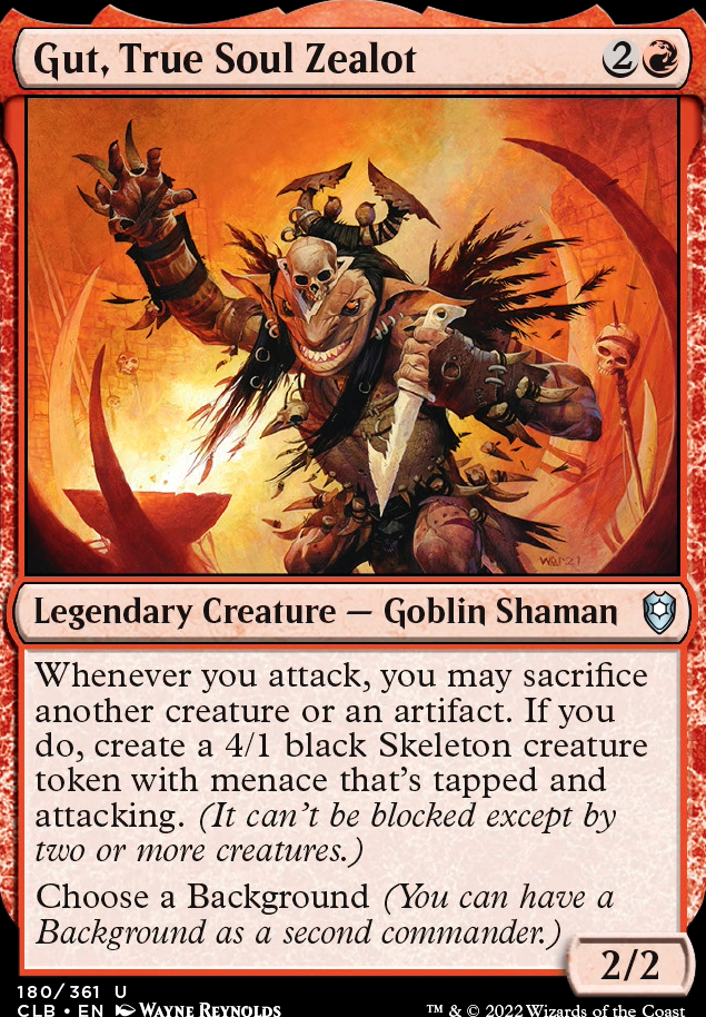 Commander: Gut, True Soul Zealot