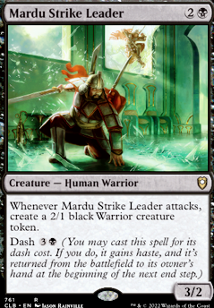 Mardu Strike Leader feature for I Like Warriors