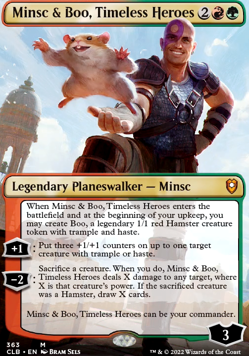 Featured card: Minsc & Boo, Timeless Heroes