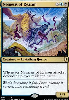 Nemesis of Reason feature for Mill,mill and mill....