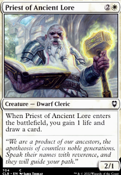 Priest of Ancient Lore feature for 'Oorah!