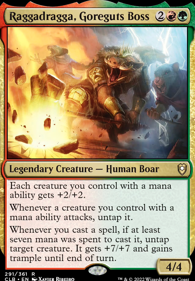 Commander: Raggadragga, Goreguts Boss