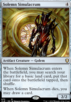 Solemn Simulacrum feature for Oswald Phyrexian Processor