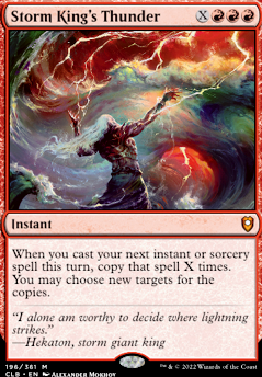 Storm King's Thunder feature for Izzet's casting chaos