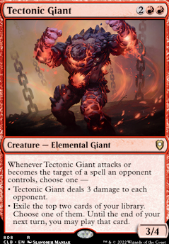 Tectonic Giant feature for You thought I was aggro?  PSYCH!!!
