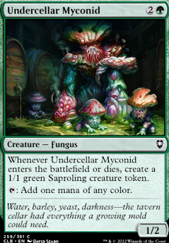 Featured card: Undercellar Myconid