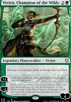 Vivien, Champion of the Wilds feature for Bant Flash