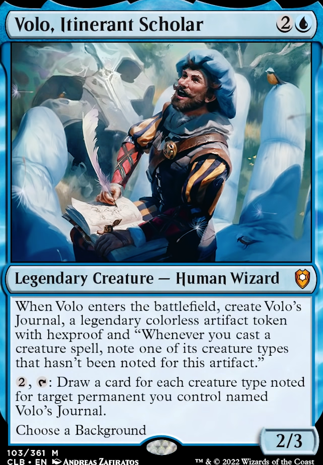 Volo, Itinerant Scholar feature for Volo, Itinerant Arch Magus
