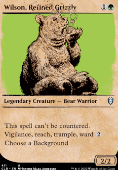 Featured card: Wilson, Refined Grizzly