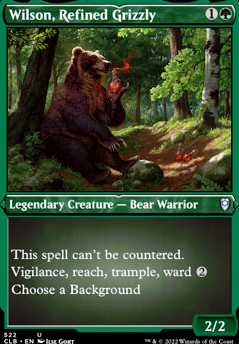 Commander: altered Wilson, Refined Grizzly