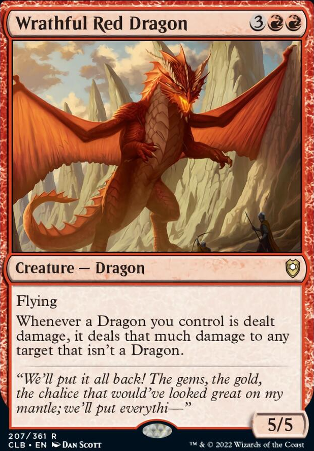 Wrathful Red Dragon feature for Red Green Dragon Jank