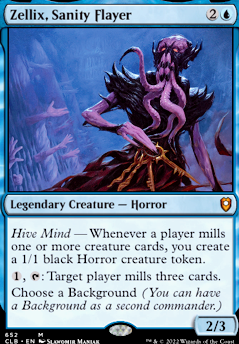 Zellix, Sanity Flayer feature for Tilting at Windmills - Zellix EDH (mill)