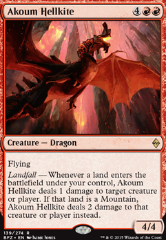 Akoum Hellkite feature for The Land(fall) Before Time