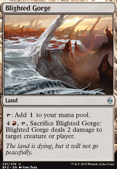 Featured card: Blighted Gorge