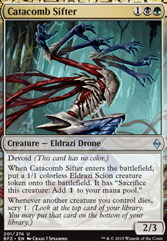 Catacomb Sifter feature for G/B Eldrazi