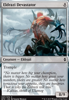 Featured card: Eldrazi Devastator