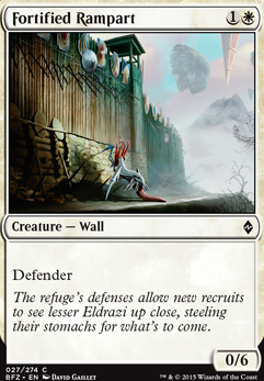 Featured card: Fortified Rampart