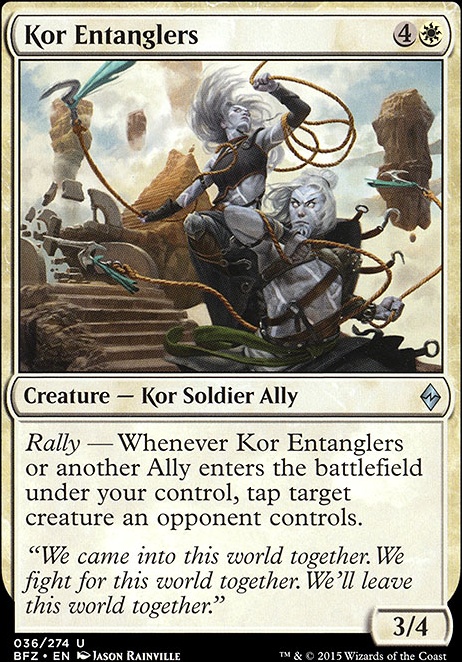 Featured card: Kor Entanglers