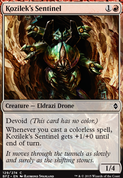 Featured card: Kozilek's Sentinel