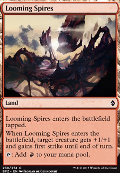 Featured card: Looming Spires
