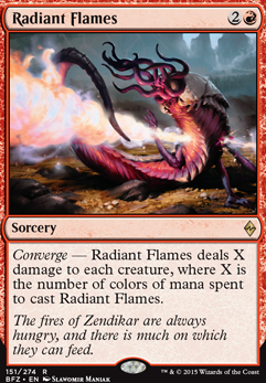 Featured card: Radiant Flames