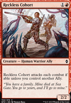 Reckless Cohort feature for LANDFALL RED PAUPER