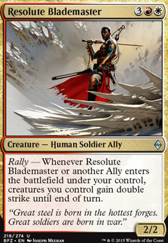 Resolute Blademaster feature for Friends with Benefits